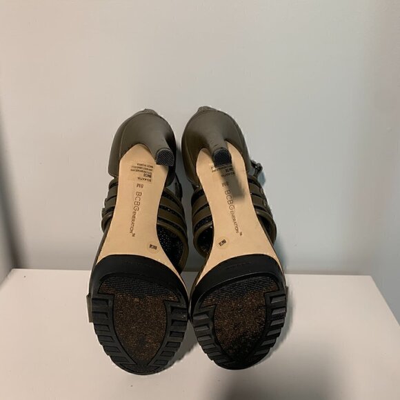 BCBG Olive Green Katya High-Heel, Size 8 - Picture 11 of 17
